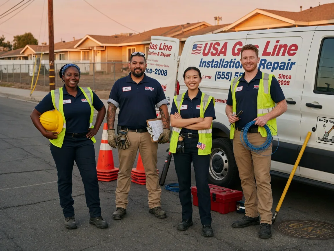 Gas Line Installation company in Fairhope, PA